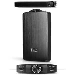 FiiO A3 Portable Headphone Amplifier (Black)